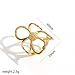 Lyfange Daisy Flower Ring for Women Adjustable Open Chunky Thumb Ring Gold Silver Vintage Statement Knuckle Rings Delicate Unique Finger Jewelry (gold flower)