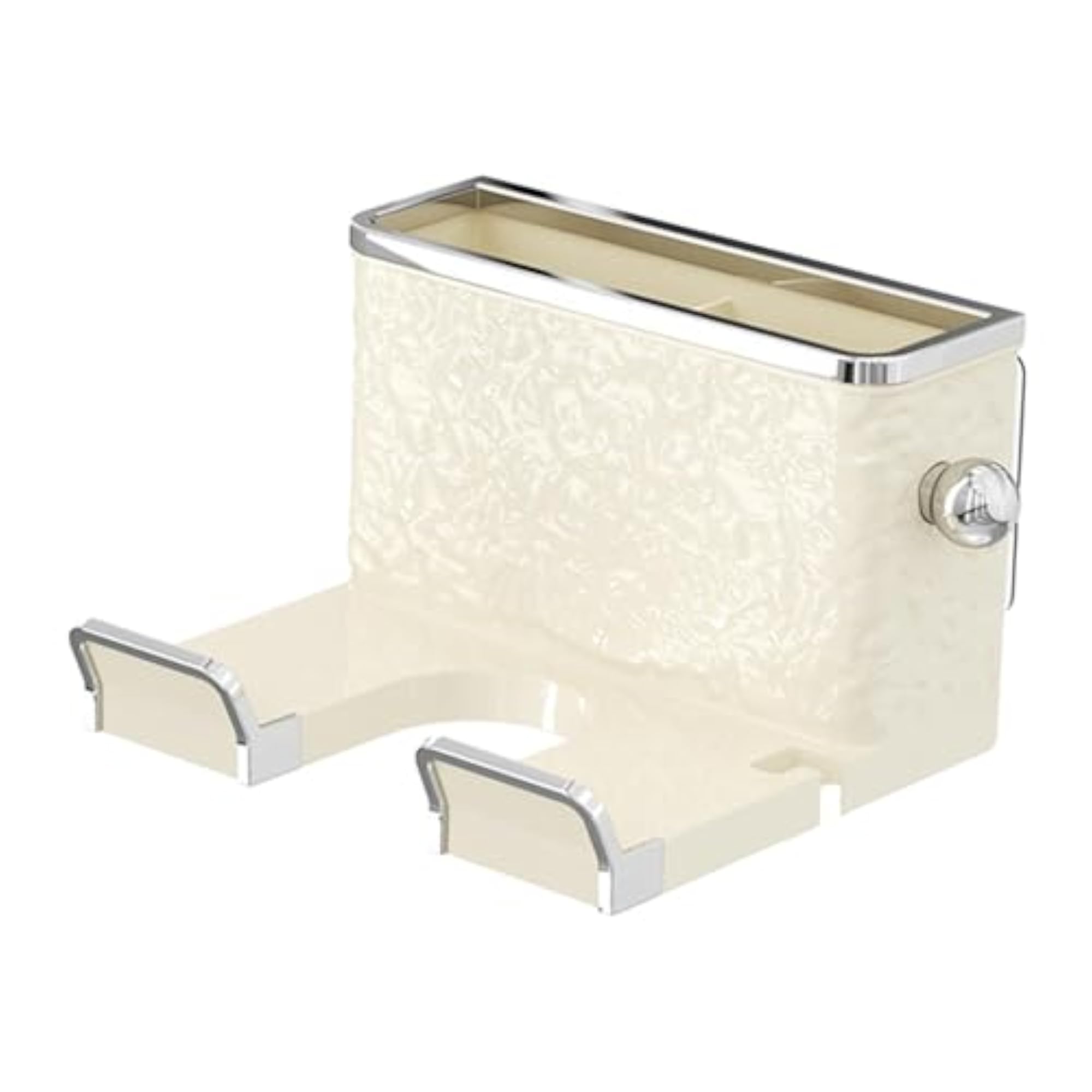 Wall Mounted Hair Dryer Rack for Hair Tools, Beige