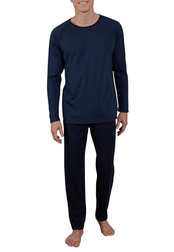 Pyjama homme bleu rayé CECEBA idéal pour vos soirées de détente cocooning