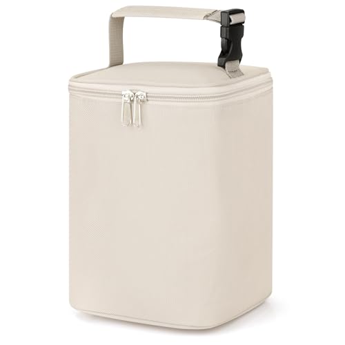 Image of Accmor Breastmilk Cooler Bag, Baby Bottle Cooler Bags, Insulated Bottle Cooler Tote Bags On The Go, Fits 4 Large 8oz Bottles, for Nursing Mom Daycare Travel