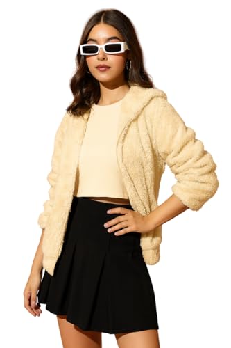 Image of THE DRY STATE Women's Fur Pull Over With High Neck