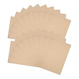 Housoutil Papel Pergamino para Hornear 100 Hojas 25X35 CM Color Madera Natural Resistente Alta Temperatura Antiadherente para Horno Freidora de Aire Pizza Pasteles y Frituras