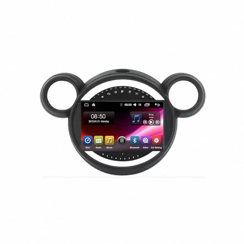 Navegación de vídeo para BMW Mini de viaje con mapas GPS y música por Bluetooth