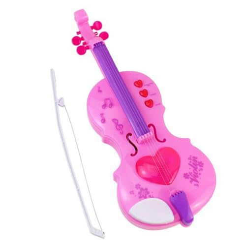 Violon Jouet éducatif pour Enfants, Petit Jouet d'instrument de Musique de Violon électrique...