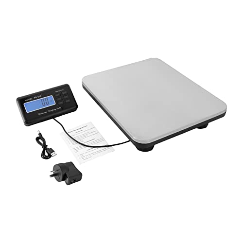 Báscula digital plataforma 660 lbs multifuncional negra miniatura 5