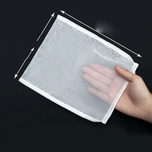 Sacs de lait de noix réutilisables, sac en étamine en maille de Nylon pour filtrer le yaourt, les passoires à lait pour filtre à café infusé à froid-A