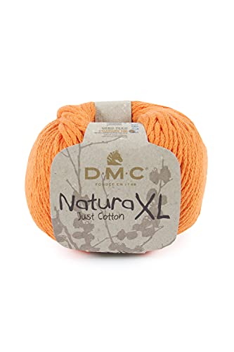 DMC NATURAXL ナチュラXL 毛糸 極太 #10 オレンジ 100g 約75m DMCB322（Amazon）