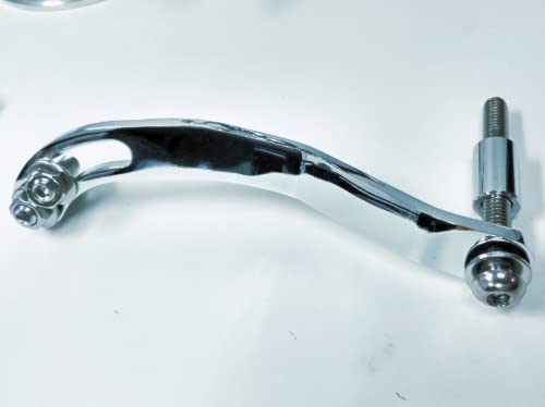 Power Steering Pump W/Bracket & Chrome Pulley, Chrome Saginaw Style, Compatible With Chevy Sbc #TOP1