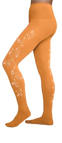 Image of ChloeNoel Figure Skating Footed Tights TF8830