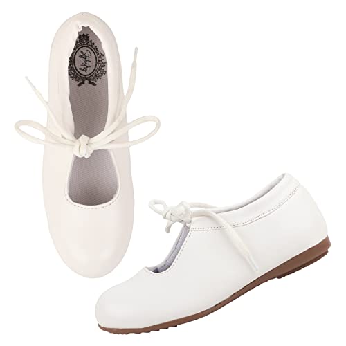 Image of Women and Girls Solid Lace-Up Smart Casual Sneakers