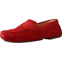 C Mocc2 Red Suede