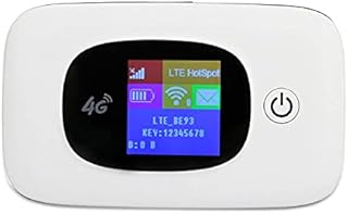 VSVABEFV 4G LTE Mobile Router with SIM Card Slot Unlocked Portable WiFi Hotspot Devices for Travel Support B2/B4/B5/B12/B17 Network Band for AT&T/T-Mobile