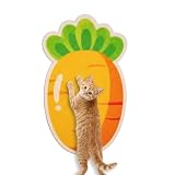 Cat Scratching Pad Wall Mounted - Heavy Duty Carpet Mat for Furniture Protection, Self-Stick Vertical Scratch Board for Cats, Anti-Scratch Shield for Sofa & Armchair 19.6x31 Inch