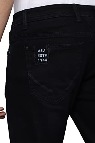 Image of Allen Solly Men's Mid Rise Slim Jeans