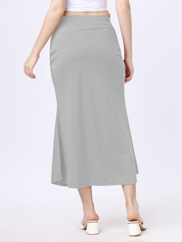 Image of Toochki Stretchable Saree Shapewear Petticoat for Women, Blended Cotton,Petticoat,Skirts for Women,Shape Wear Dress for Saree