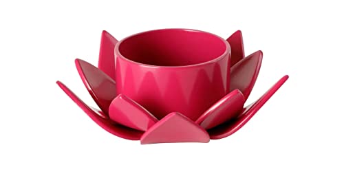 Ikea Tssp Tealight Holder Dark Pink Lotus 38 Mm (2 ") #TOP10
