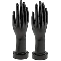 2PCS Jewelry Display Holder Female Mannequin Hand Jewelry Bracelet Ring Gloves Display Organizer Stand