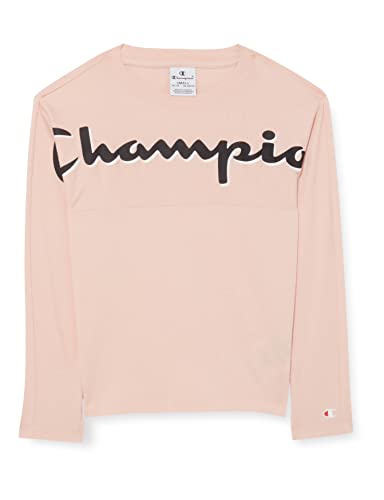 T-shirt Champion Addicted long sleeve fille en coton noir confortable