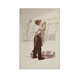 【Satisfaction garantie】: buanderie à suspendre style vintage du milieu du siècle. Nous concevons et créons passionnément nos produits d'auto-développement en pensant à vous. Nous sommes confiants dans la qualité et l'attrait de nos produits.