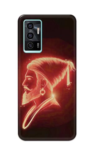 Image of Plastic Printfidaa Printed Hard Back Cover Case For Vivo V23E | V23E 5G | Vivo Y75 4G Back Cover (Chatrapati Shivaji Maharaj) -112, Multicolor