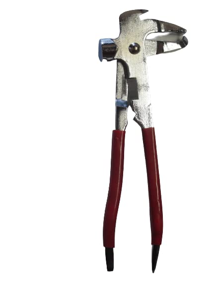 Wheel Weight Plier QC-P100 Tire Repair Tool Red Silver
