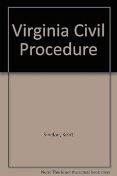 Hardcover Virginia Civil Procedure Book