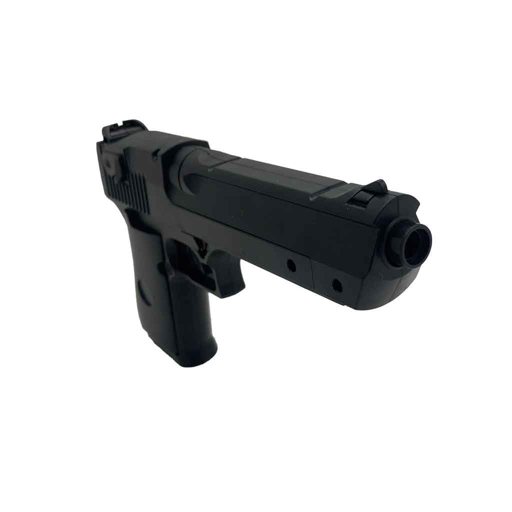 THE REPLICANT Réplique Airsoft Heavy 50 Spring/Pistolet à Billes 6mm en ABS Noir/Puissance 0,5 Joule/Chargeur 14 Coups/Longueur 19cm