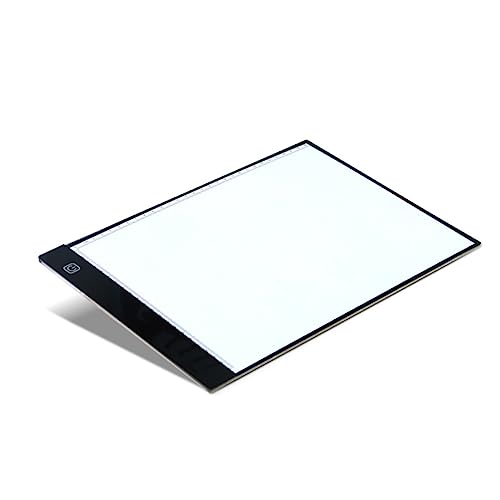 LALAFINA Slim Led Light Writing Desk A4 Copy Board Drawing Lightbox for Art Practice