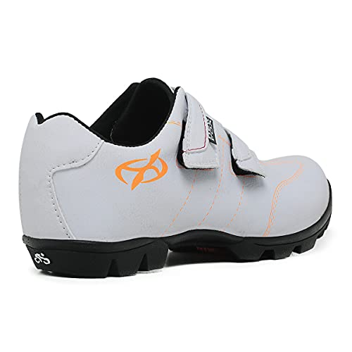 Tenis Sapatilha Ciclismo New Fox Bike Way2 Masculino e Feminino Cor:Branco;Tamanho:40