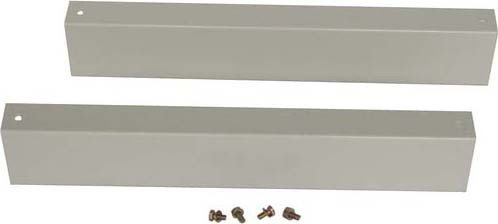 Zócalo Eaton XVTL-SO100/S-4 frontal de acero galvanizado para zócalos de armarios modulares de 2 piezas