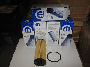 2011 DODGE DURANGO 3.6L OIL FILTER MOPAR 3 PCS OEM