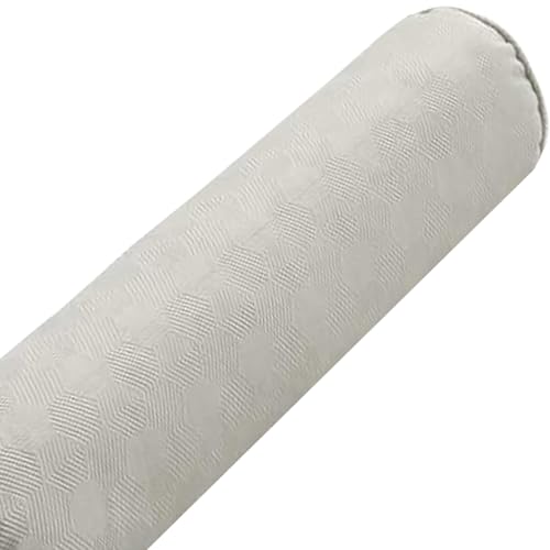 Hoowarm Cojín Cervical Cilíndrica Transpirable Multifuncional Almohada Cilíndrica Cuello Extraíble Cojín de Apoyo Cerevical Redondo para Silla, Sofa Cama Coche Cojín Cilíndrico(A1,10x60cm/4x23in)