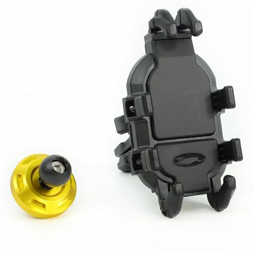 Support téléphone moto stable et protection de fourche avant ZX4R Or