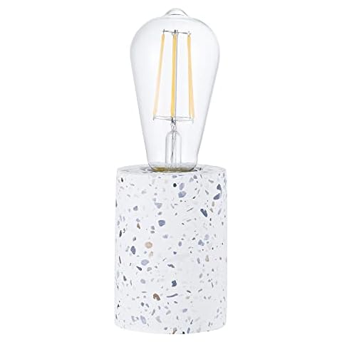 Modern White Mosaic Concrete Table Lamp Cover