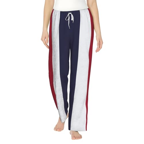 Pantalon pyjama Noël flanelle femme drapeau Thaïlande vêtement nuit chaud