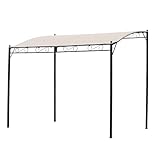 Specifiche Tecniche: Gazebo veranda in acciaio pergola addossata autoportante 3x4 mt Demetra