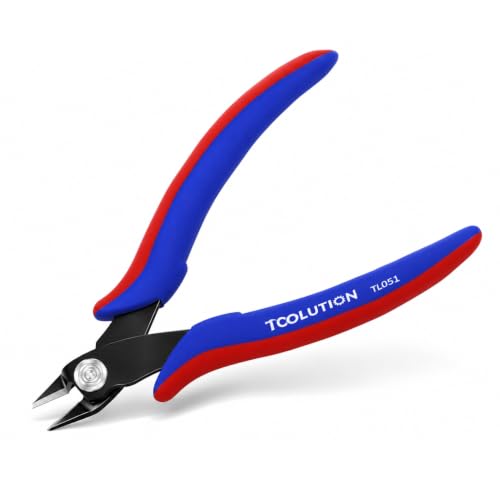 Image of Flush Wire Cutters - Small Diagonal Cut Pliers Snips