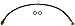 Dorman H621154 Rear Passenger Side Brake Hydraulic Hose Compatible with Select Acura Models