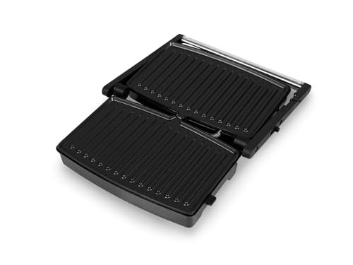 Parrilla de contacto Tristar de superficie 27,5x18 cm y 1500W de potencia 6