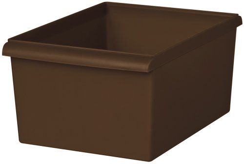 ライクイット 収納ケース レトルト食品収納 レトルトカレー 小物収納 ケース コンテナー スリム 浅型 幅19x奥27.3x高13cm ブラウン 日本製 JT-05