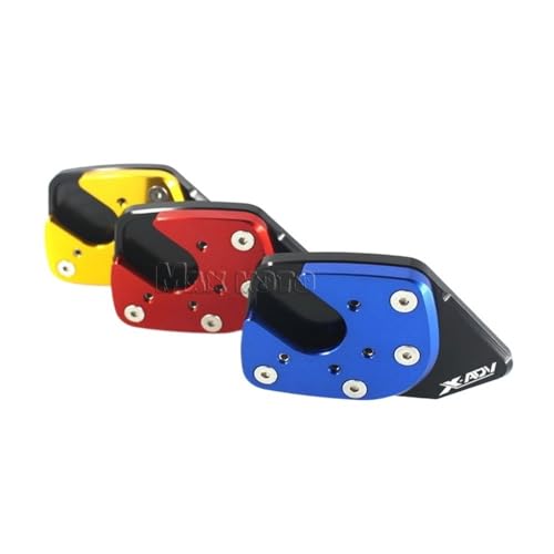 Support béquille XADV750 plaque anti-enfoncement aluminium CNC - 4