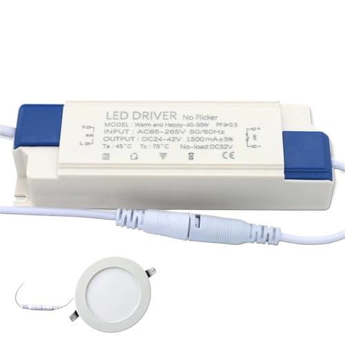 Alimentation pour panneau LED 40-50W idéale pour l'éclairage de votre bureau et cuisine
