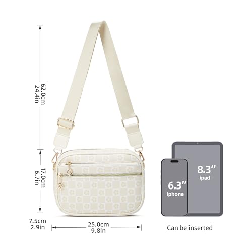 Image of Crossbody Purse for Women Small Crossbody Bags Trendy Vegan Leather with Adjustable Shoulder Straps Gift for Mother Wife Mom