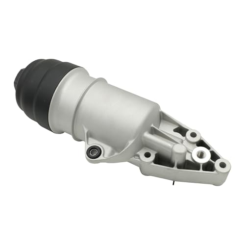 Image of NOVAPARTS Aluminum Oil Filter Housing Gasket for Audi A4 A5 A6 A7 A8 Quattro Q5 Q7 S4 S5 SQ5 2004-2017 Replacement 06E115405A, 06E115405C, 06E115405K Cooler Cap Assembly