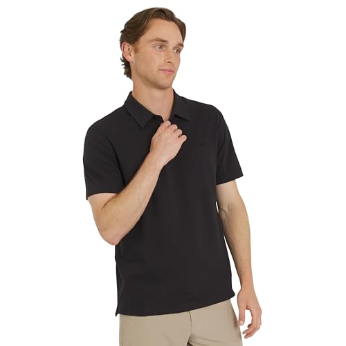 Quiksilver Men's Premium Soft Short Sleeve Oxford Polo Shirt3