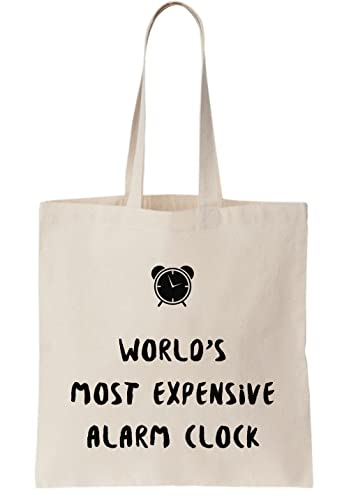 La bolsa de lona con reloj despertador más cara del mund