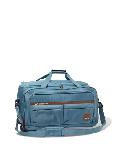 Image of VIP Grande Cabin (Small Size) 2-Wheel Duffle Trolley Bag, Smoke Blue