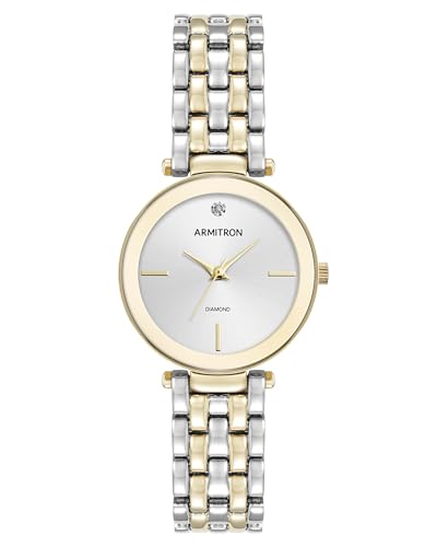 Armitron Women's Genuine Diamond Dial Bracelet Watch