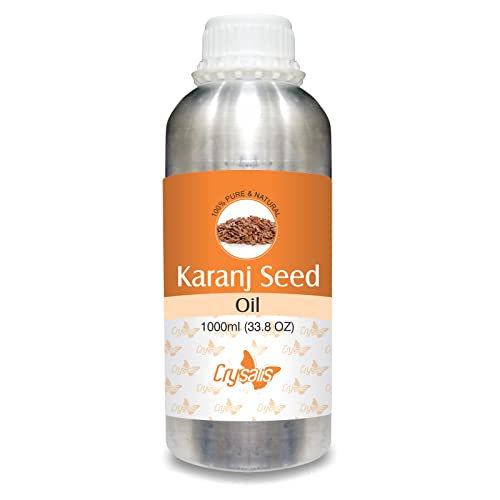 Crysalis Karanj Seed (Pongamia Pinnata) Oil - 33.8 Fl Oz (1000ml)