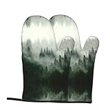 Zoom IMG-2 green tree misty landscape print Zoom IMG-2 green tree misty landscape print